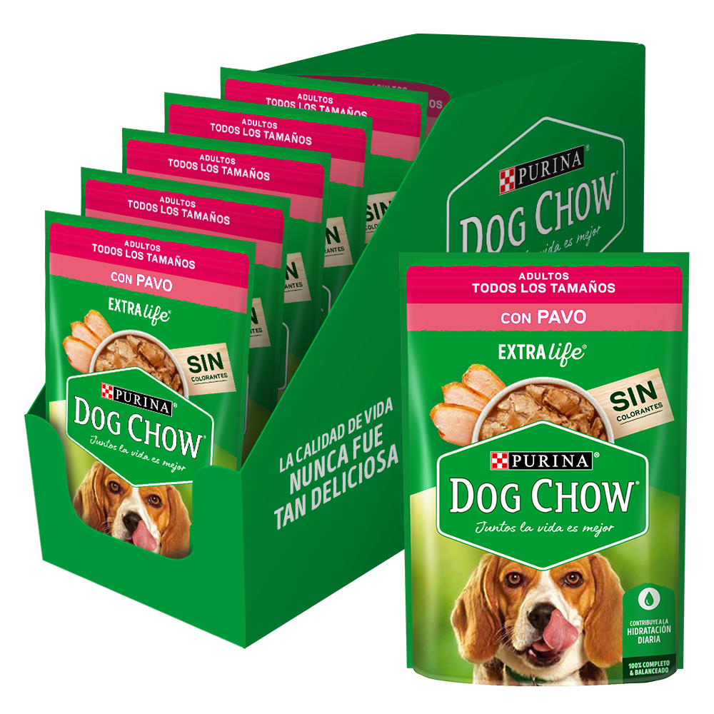 DOG CHOW WET Adultos Pavo