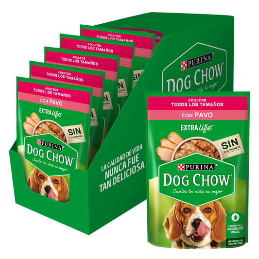 DOG CHOW WET Adultos Pavo