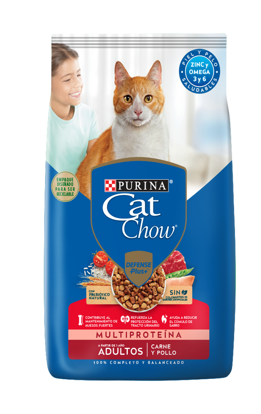 CAT CHOW ADULTOS SABOR CARNE Y POLLO