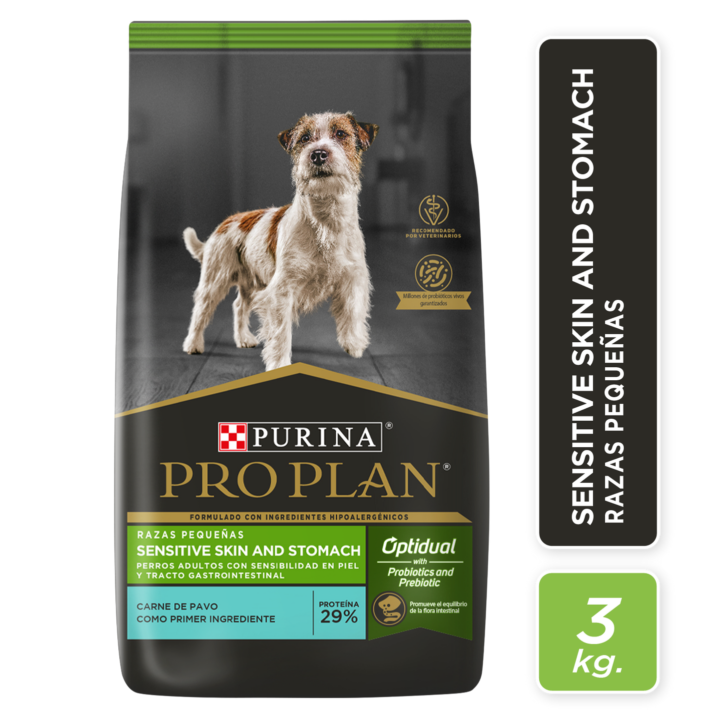 Pro Plan Sensitive Skin and Stomach Perro Raza Pequeña