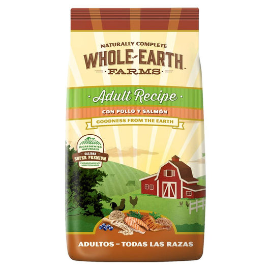 Whole Earth Farms - Adultos (Pollo y Salmón)
